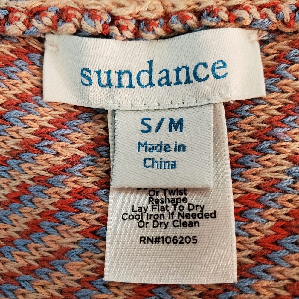 SUNDANCE Epic Memories Poncho NWT - Picture 6 of 10